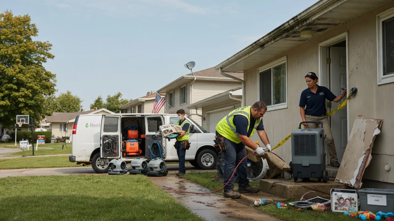 Water Damage Restoration in Emden, MO near me
